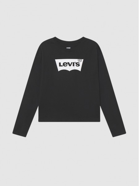 Sweatshirt Girl Black Levis