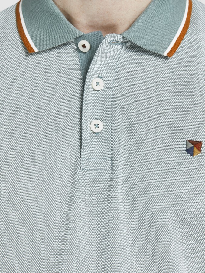 Polo Hombre Verde Claro Jack & Jones