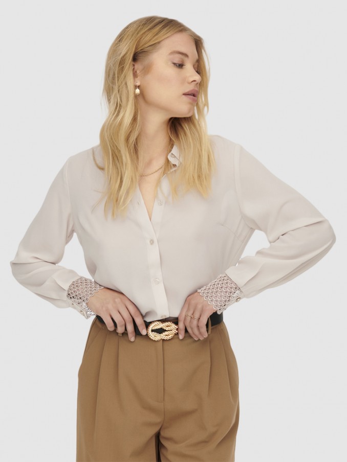 Camisa y blusa Mujer Only