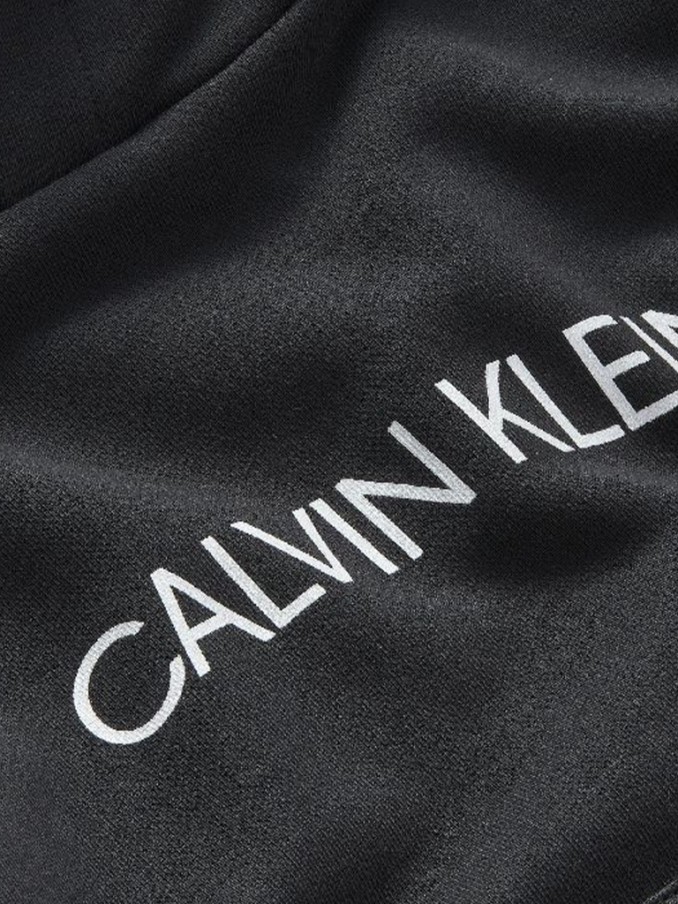 Sweatshirt Ni�o Negro Calvin Klein