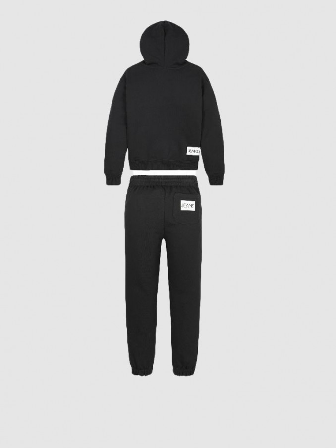 Sweatshirt Ni�o Negro Calvin Klein