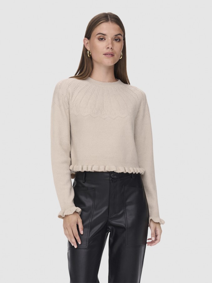 Knitwear Woman Cream Only
