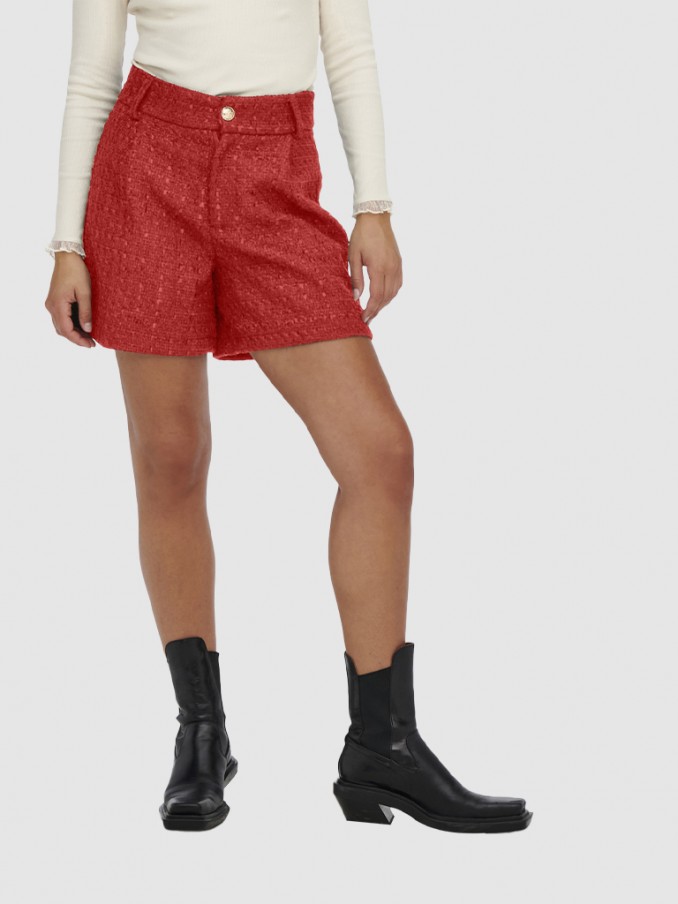 Shorts Woman Red Only