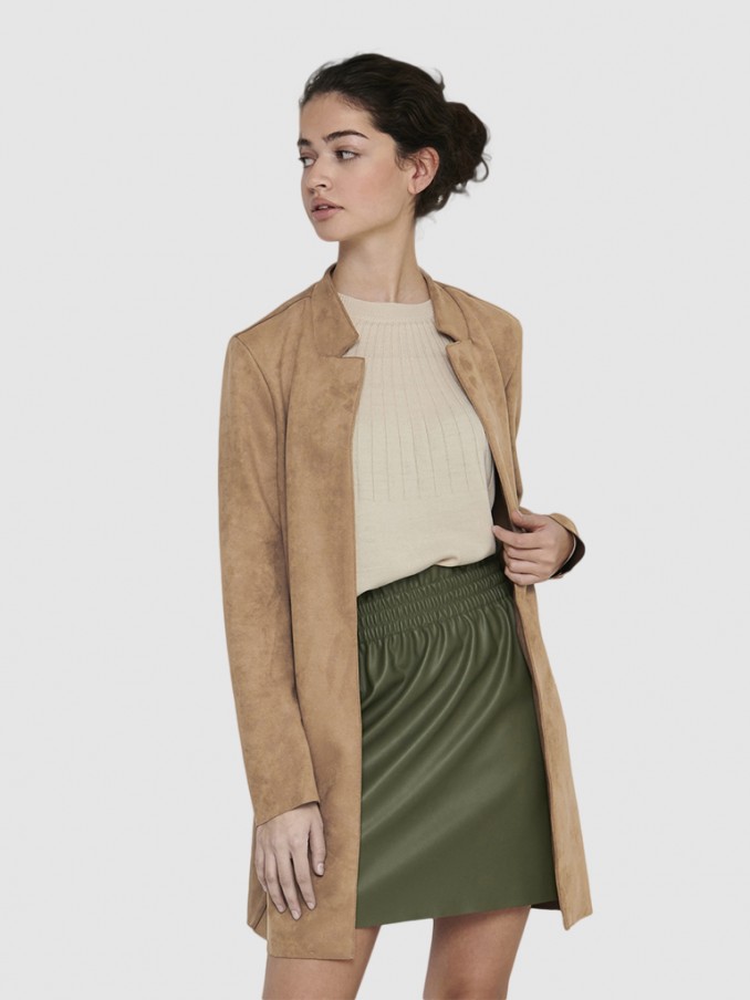 Chaqueta Mujer Beige Only