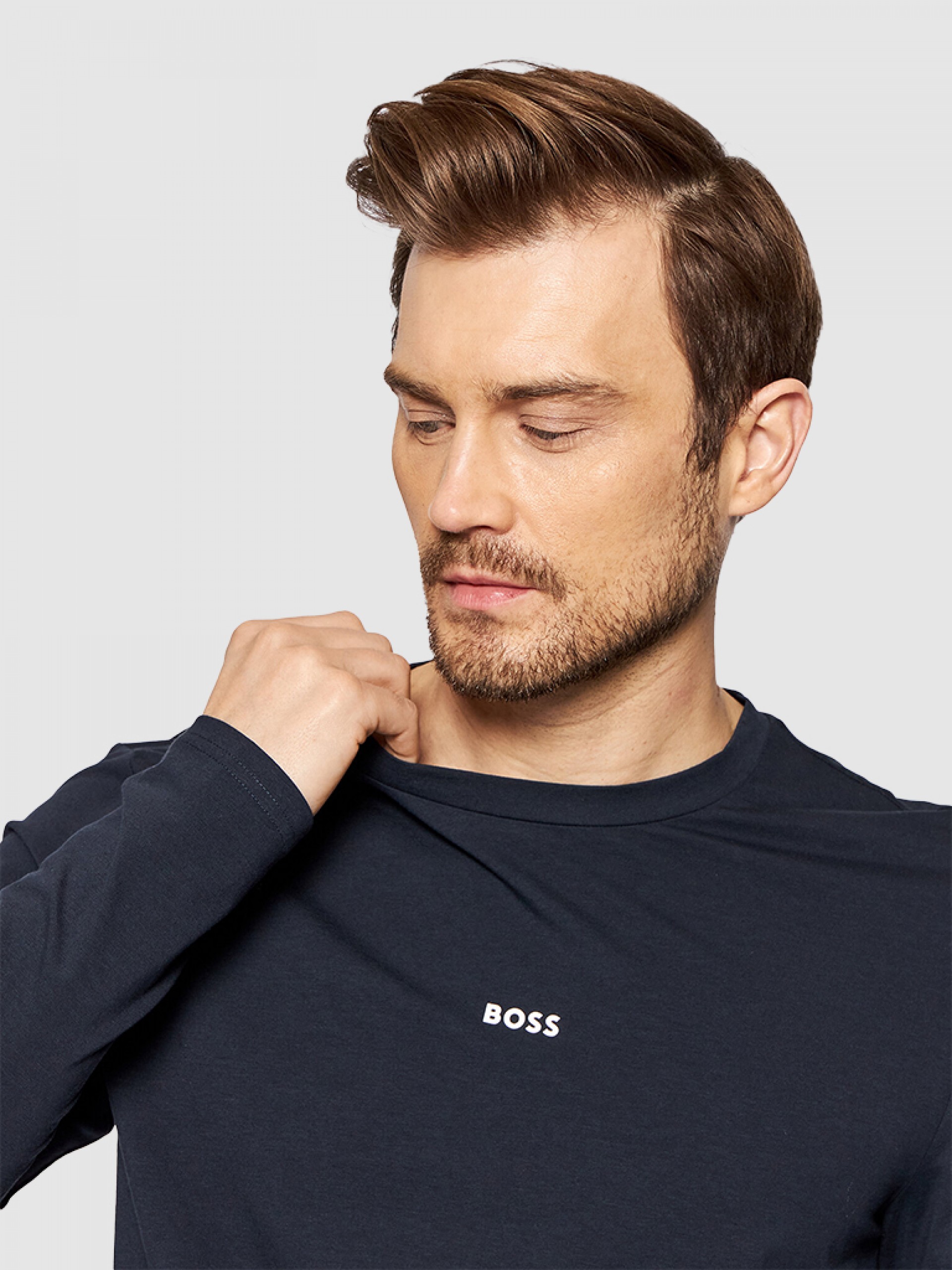 Pullover Man Boss Orange