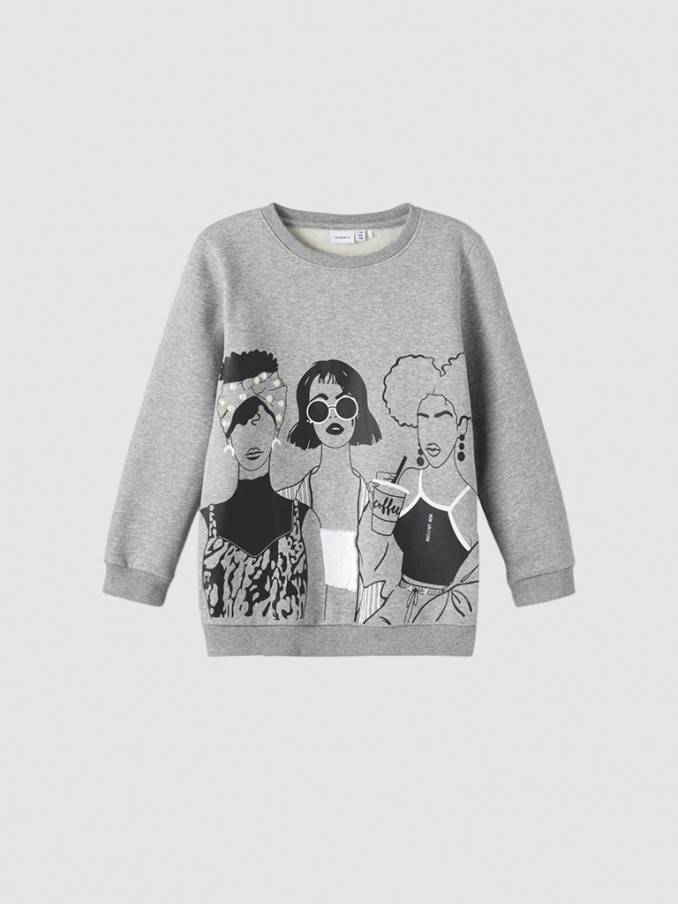 Sweatshirt Girl Grey Name It