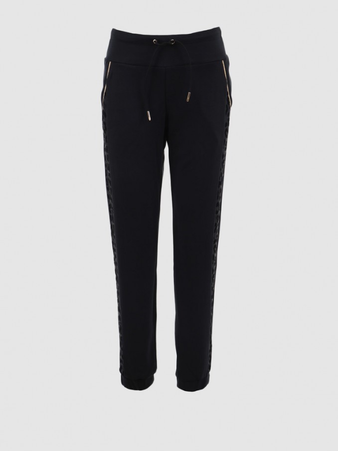 Pantalones Mujer Negro Ea7 Emporio Armani