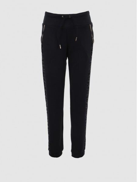 Pants Woman Black Ea7 Emporio Armani