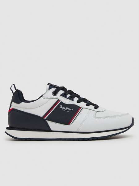 Tenis Hombre Blanco Pepe Jeans London