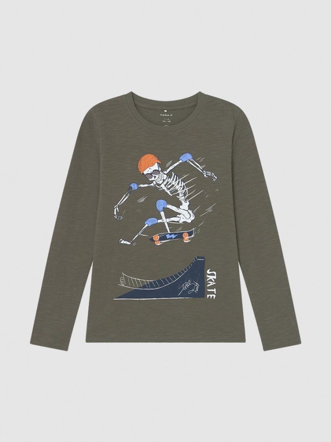 Sweatshirt Boy Green Name It
