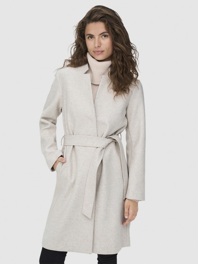 Jacket Woman Beige Only