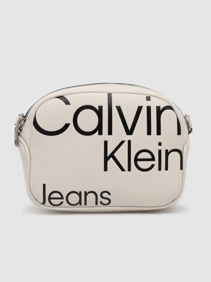 Bolso Mujer Beige Calvin Klein