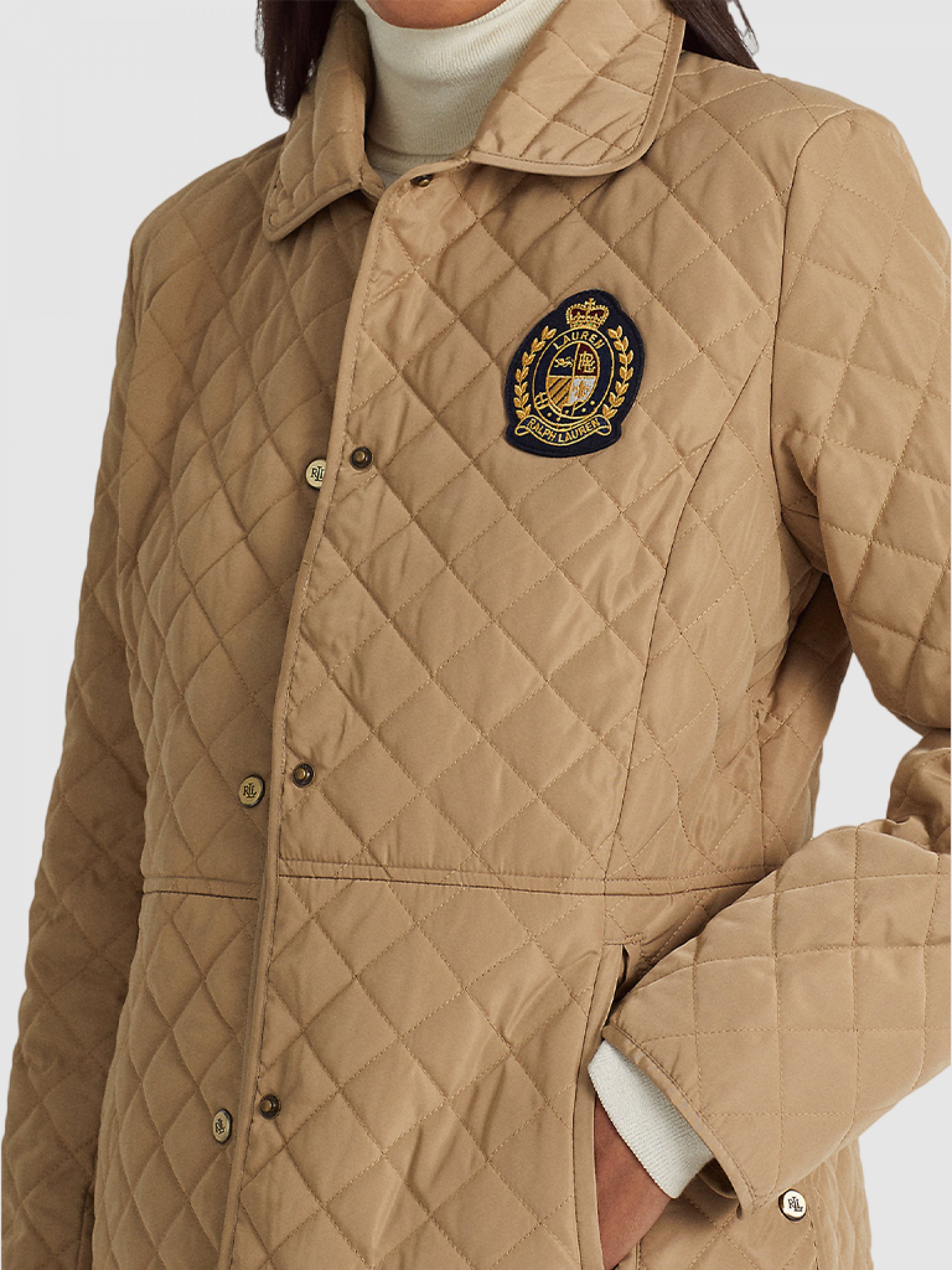 Chaqueta Mujer Beige Polo Ralph Lauren