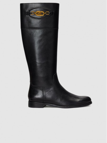 Boots Woman Black Polo Ralph Lauren