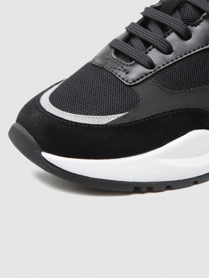 Tenis Mujer Negro Hugo Boss