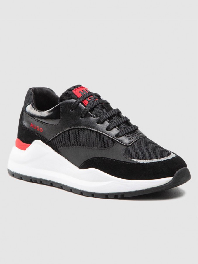 Tenis Mujer Negro Hugo Boss