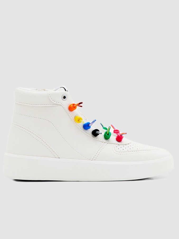 Sapatilha Mulher Fancy High Laces Desigual