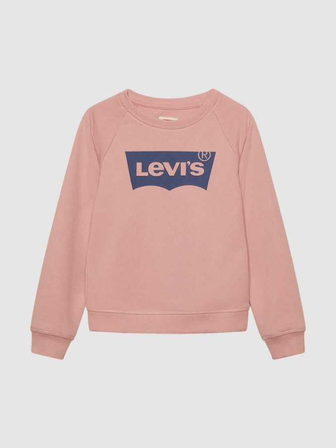 Sweatshirt Girl Rose Levis