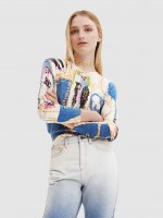 Malha Mulher Ayala Desigual Malha Mulher Ayala Desigual