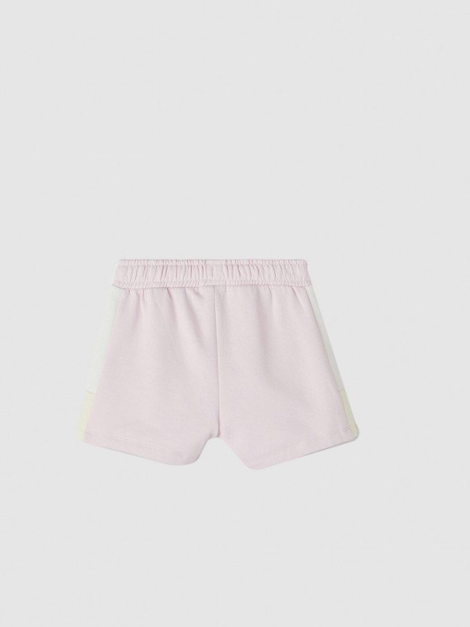 Pantalones Cortos Niña Rosa Name It