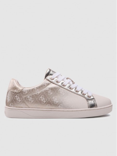 Sneakers Woman Golden Guess