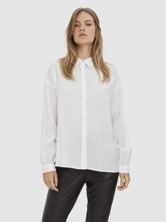 Camisa Mujer Vero Moda Blanco Mellmak