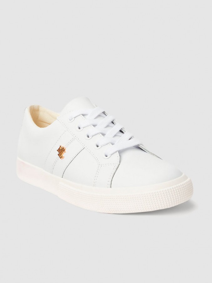 Sneakers Woman White Polo Ralph Lauren