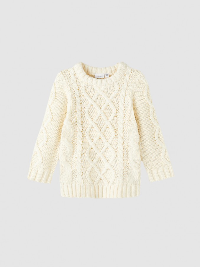 Knitwear Girl White Name It