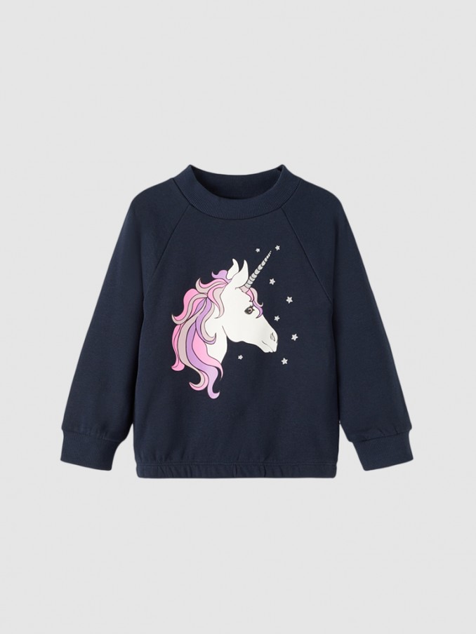 Sweatshirt Nia Azul Marino Name It