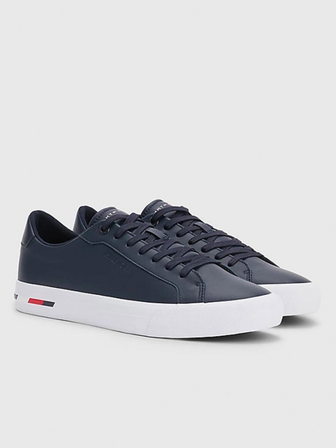 Sneakers Man Navy Blue Tommy Jeans - Fm0Fm04314 - FM0FM04314.38 | Mellmak