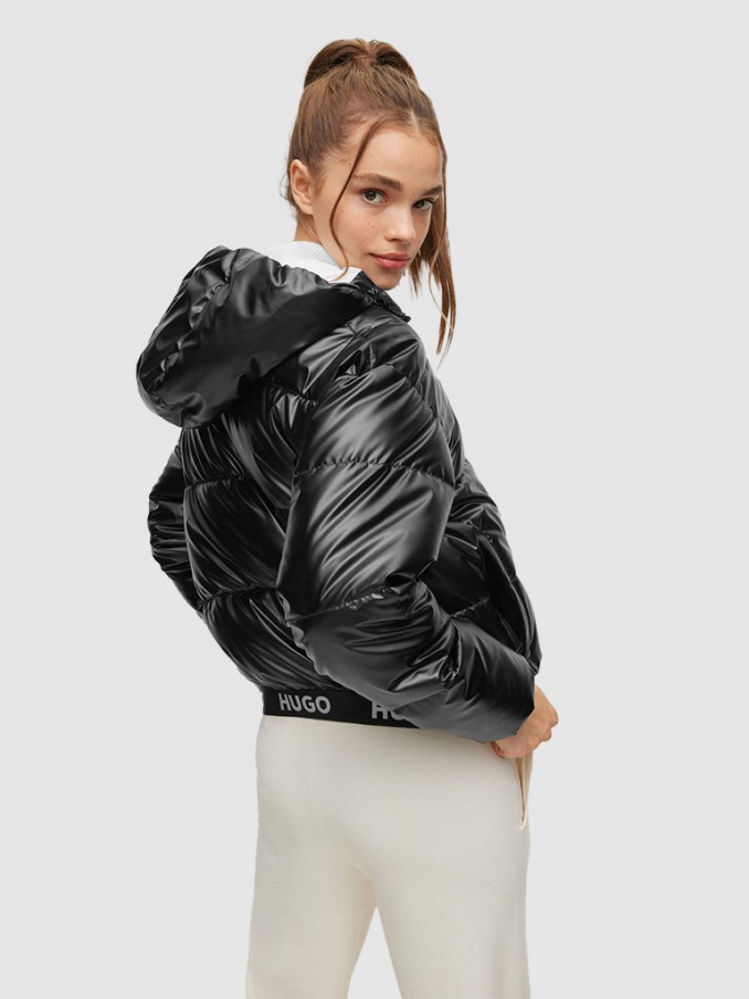 Jacket Woman Black Hugo Boss