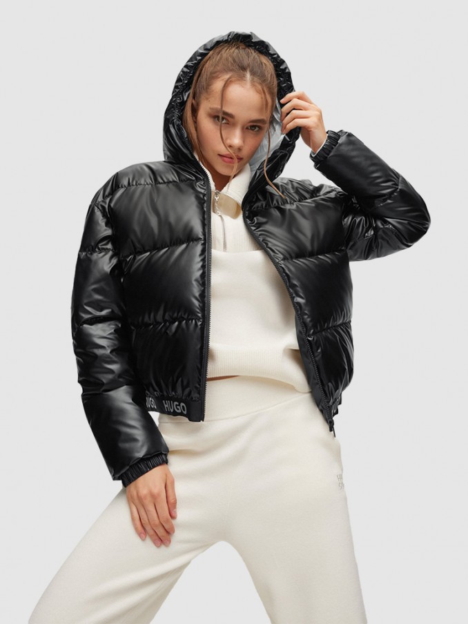 Jacket Woman Black Hugo Boss