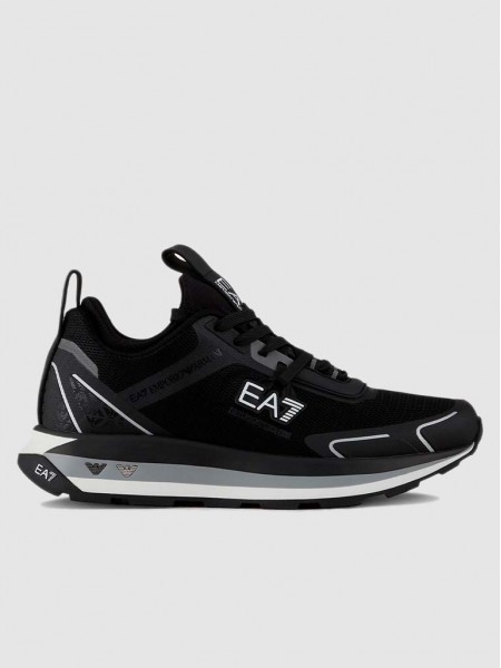 Tenis Hombre Negro Ea7 Emporio Armani