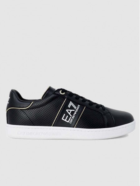 Tenis Hombre Azul Oscuro Ea7 Emporio Armani