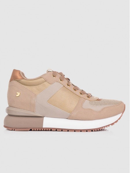 Sneakers Woman Golden Gioseppo