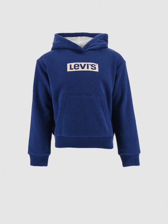 Sweatshirt Girl Blue Levis