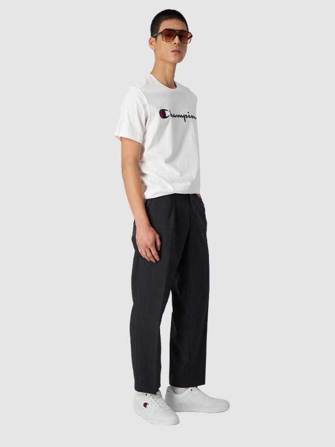 T-Shirt Homem Crewneck Champion