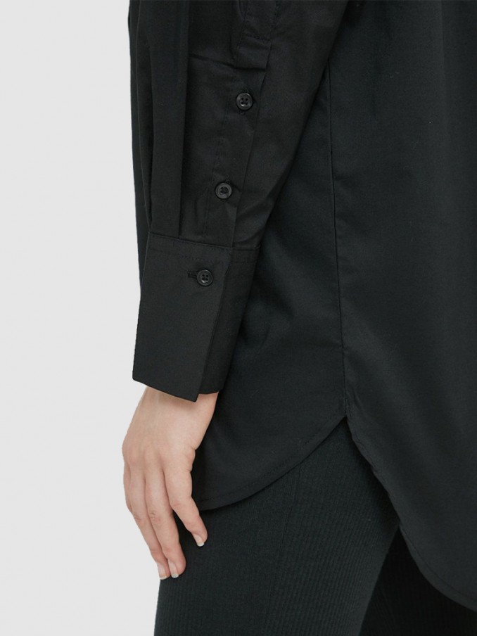 Camisa Mujer Negro Jacqueline de Yong