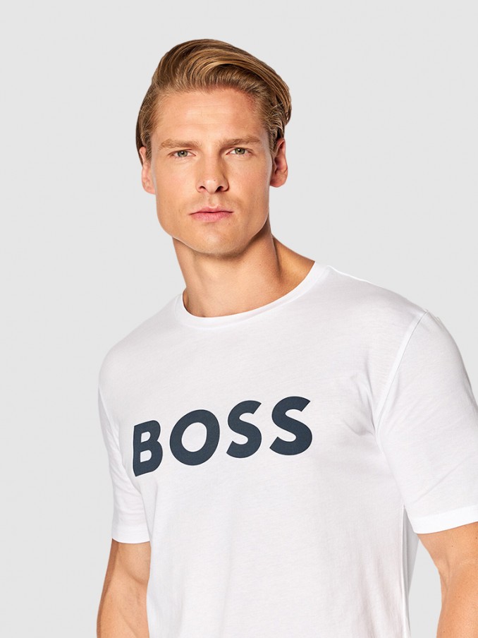 T-Shirt Man Boss Orange