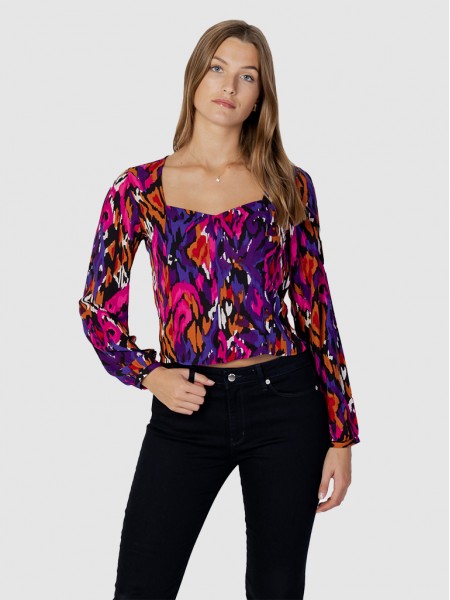 Blusa Mujer Multicolor Only