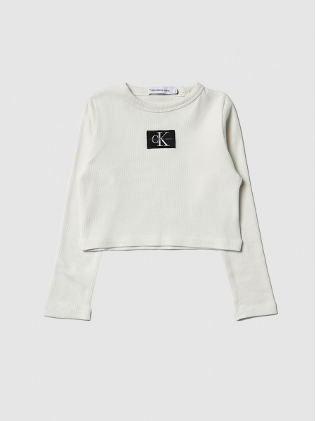 Sweatshirt Nia Blanco Calvin Klein