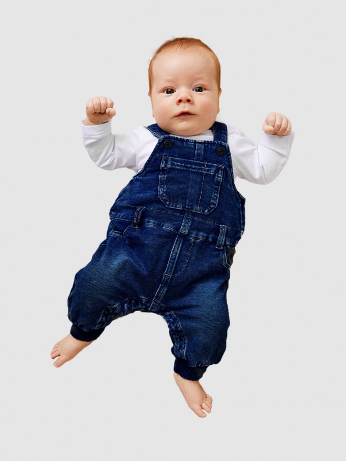 Overall Baby Boy Blue Name It