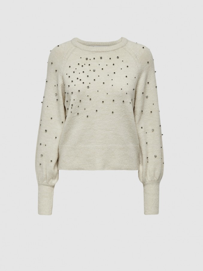 Prendas de Punto Mujer Blanco Only