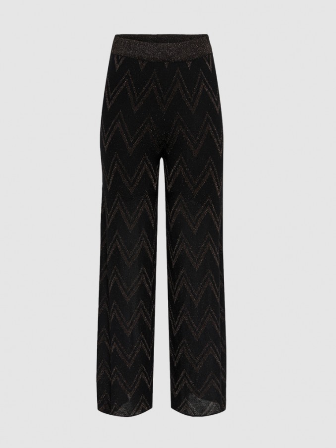 Pantalones Mujer Negro Only
