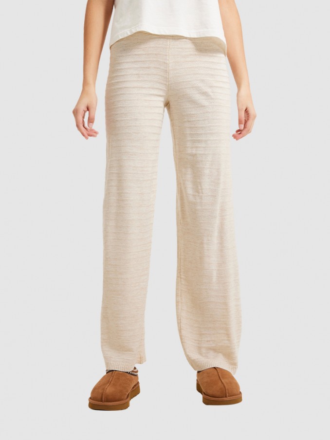 Pants Woman Cream Only