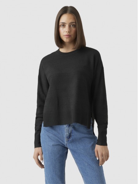 Knitwear Woman Black Vero Moda