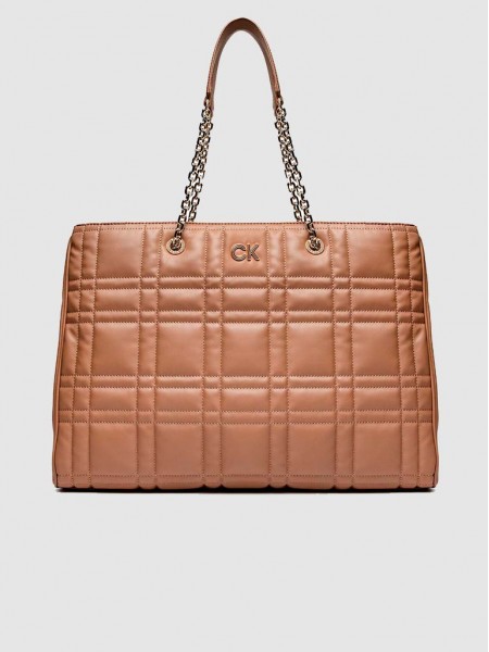 Bolso Mujer Camello Calvin Klein