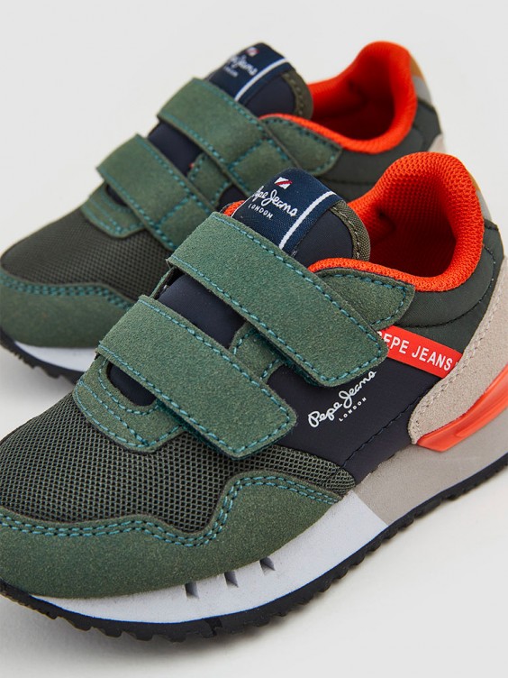 Sneakers Boy Pepe Jeans London Green Mellmak