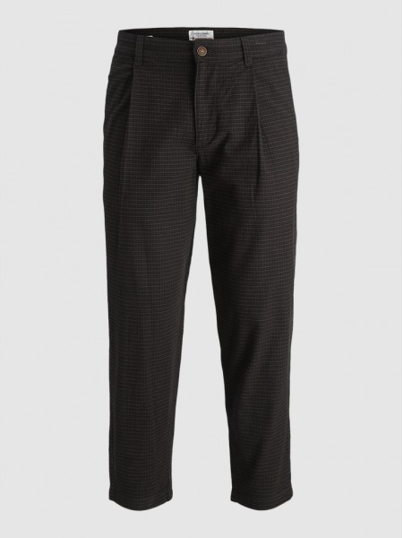 Pantalones Hombre Castao Oscuro Jack & Jones