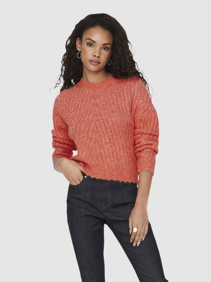 Knitwear Woman Orange Only